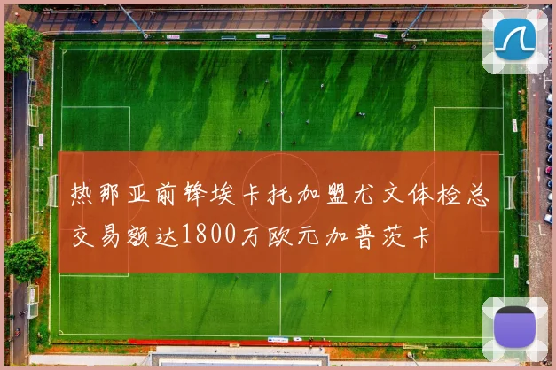 热那亚前锋埃卡托加盟尤文体检总交易额达1800万欧元加普茨卡